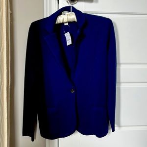 Jcrew factory sweater blazer cotton nwt